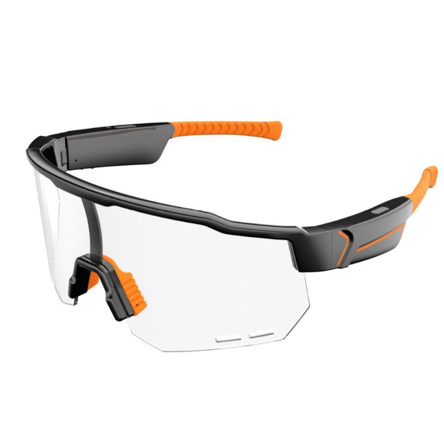 2024 HD Polarized Lens Double Mark Noise Reduction Audio Glasses Smart Bluetooth Sports Cycling Voice UV400 Sunglasses