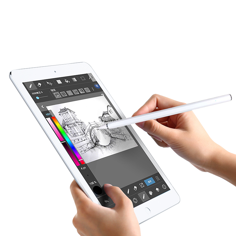 Планшет емкостный активный 2 в 1 стилус с отказанием ладони для ipad apple pencil 2