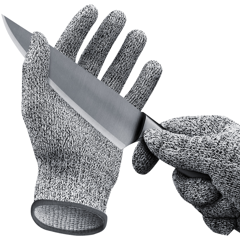 Factory Price Industrial Hppe Cut Resistant Gloves Safety Proof Level 5 Breathable Comfortable Hand Protective Gloves