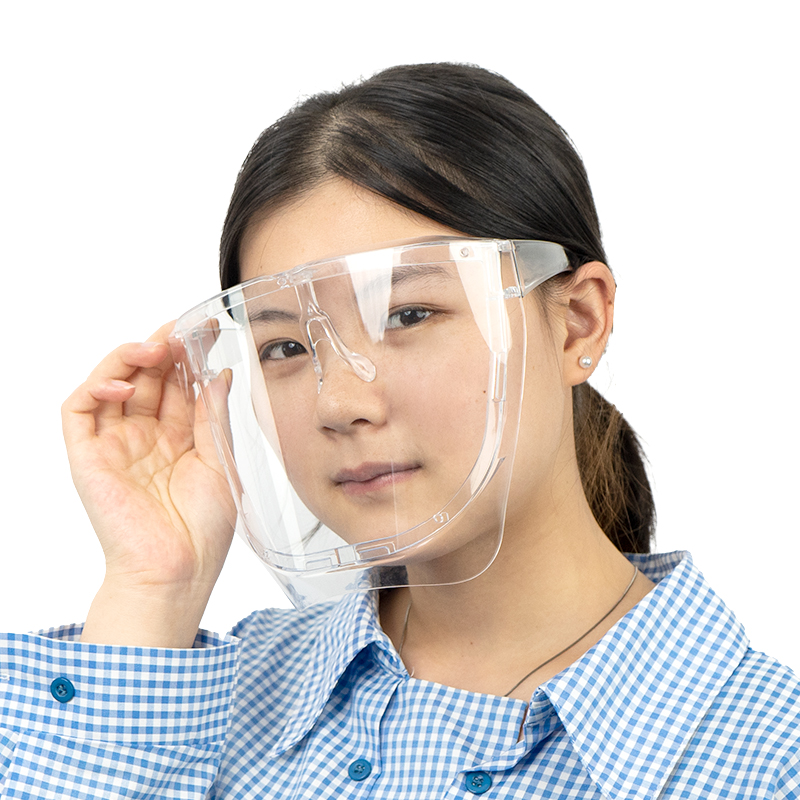 Wholesale Transparent Safety Face Sheilds Isolation Protective Full Face Shield