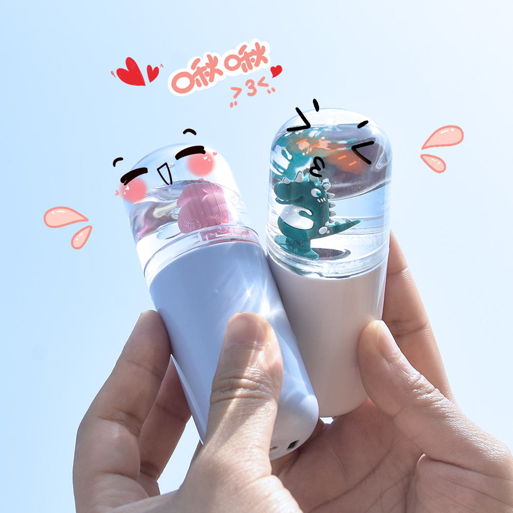 Skin Care Beauty Device Cute Dolls Mini Face Mist Spray Facial Steamer Machine