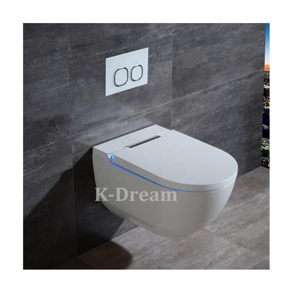 Горячая продажа KD-T025A настенный интеллектуальный датчик для женщин биде туалет