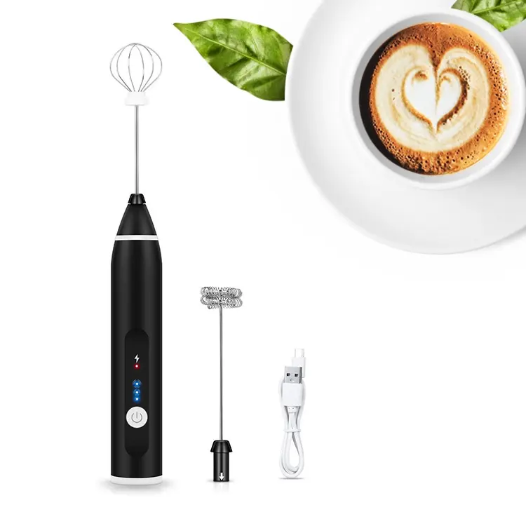 Hot selling kitchen Gadgets Electric Whisk Drink Mixer Milk and coffee