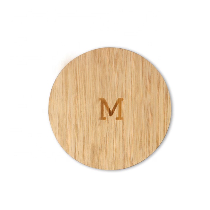 Promotion Gift Bamboo Wood Cup Coaster for Drink Bamboo Coasters Craft