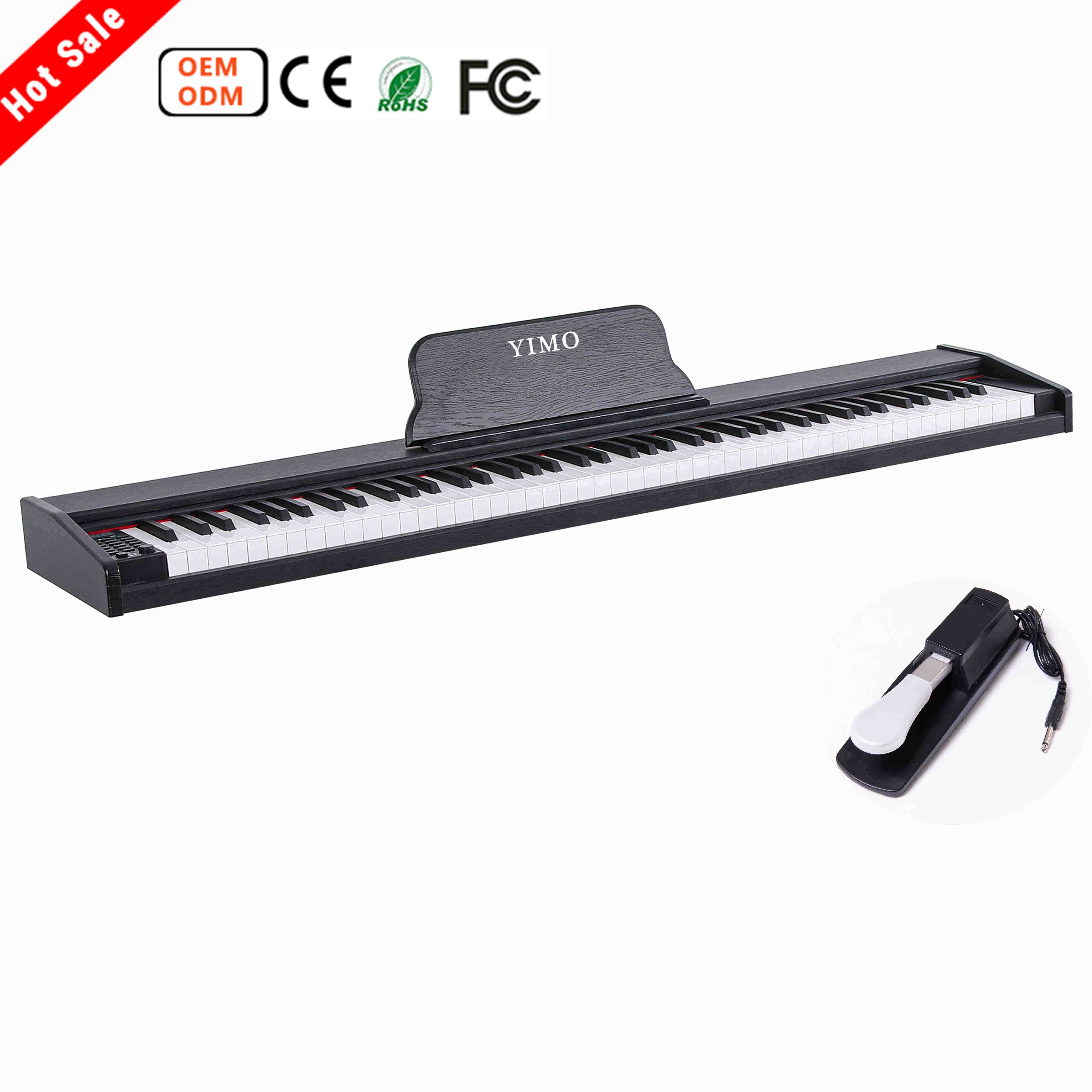 88keys Electronic Music Instrument Standard keyboard Portable Digital Piano Ready to Ship