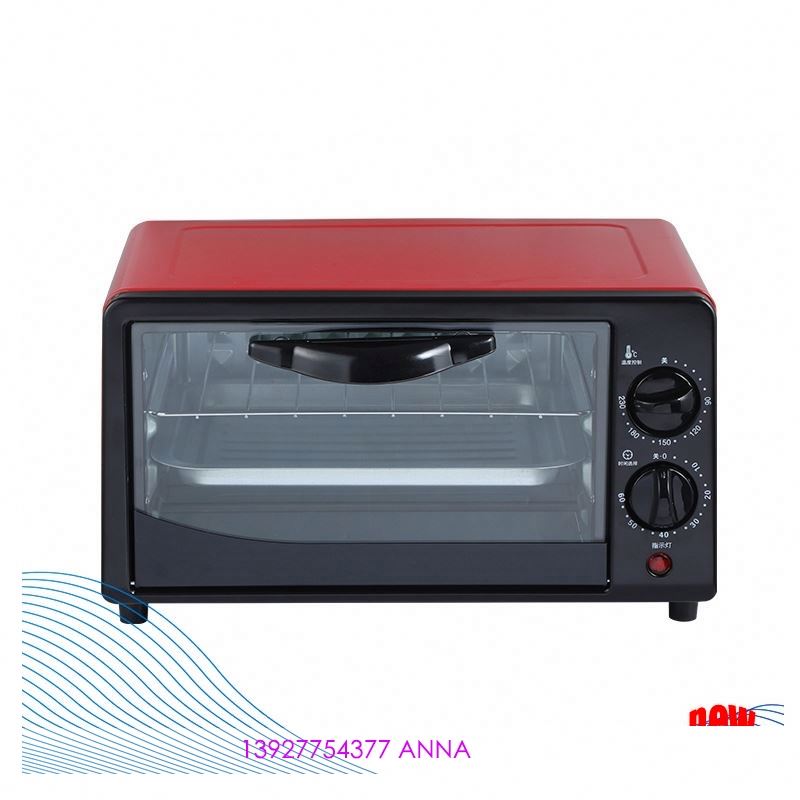 12L Small Cooking Appliances Electric Baking Oven With Timer And Temperature Controller