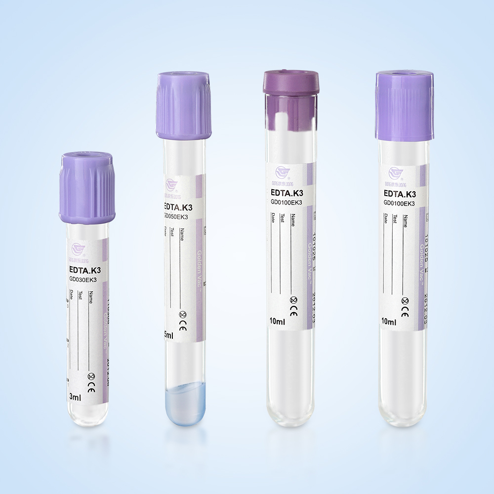 Color cap bd vacutainer collection vacuum 3 ml 1ml 10ml tubes edta