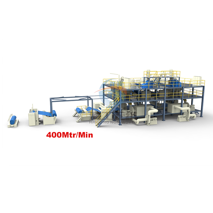 Hot Sale S Ssmms Spunbond Pp Melt Blown Nonwoven Fabric Making Machine