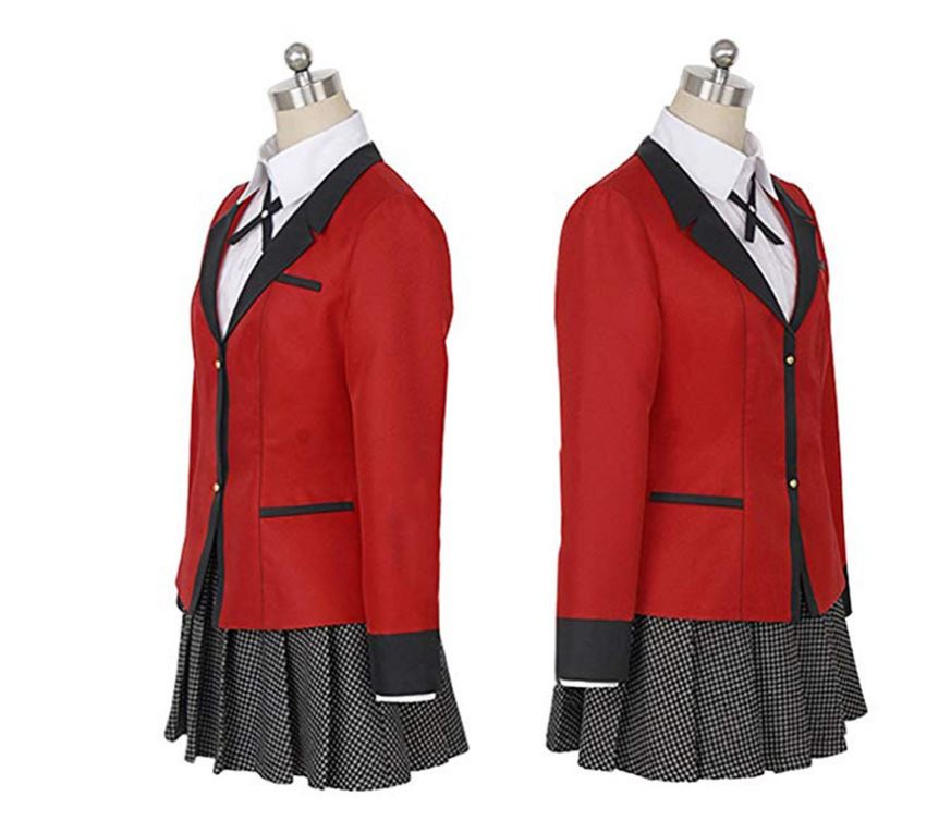 Компульсивный игровой костюм аниме Yumeko Jabami Косплей Костюм Полный комплект