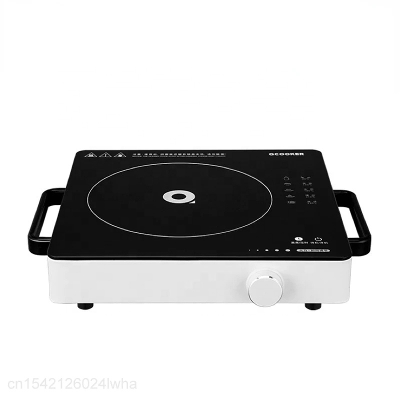 QCOOKER CR-DT01 кухонная техника Многофункциональный 2000 Вт с сенсорным управлением Smart идеальный помощник на кухне! Электрическая керамическая плита Инфракрасный Индукционная Плита