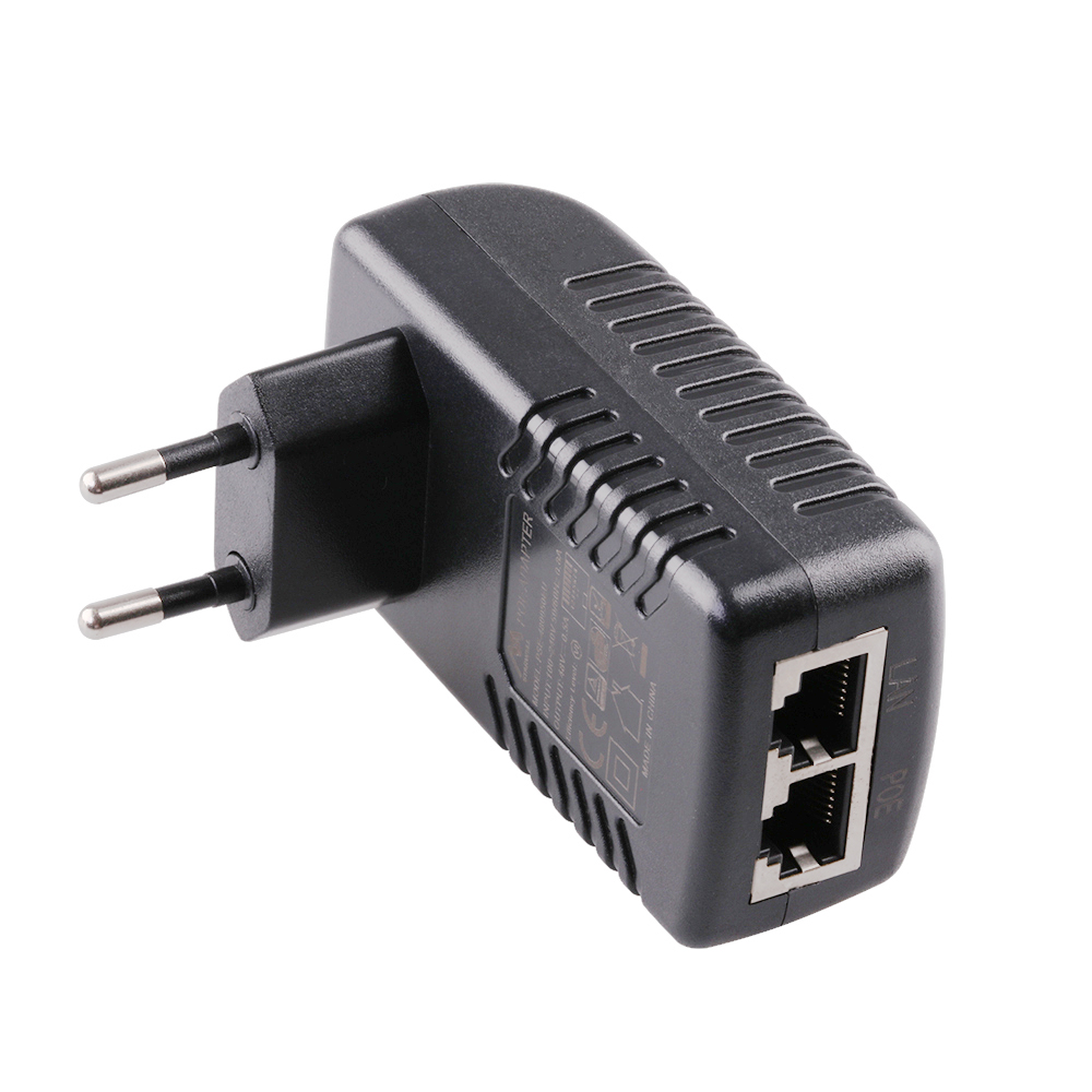 CE UL SAA C-TICK утверждения 24W 48V 0.5A POE постоянного тока, адаптер питания