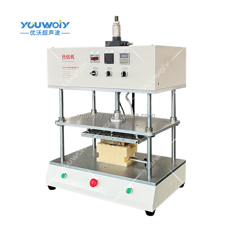 LCD Screen Display Hot Melt Plastic Welding Machine For Plastic Parts PCB Board Assembly Electricity Distribution Boards