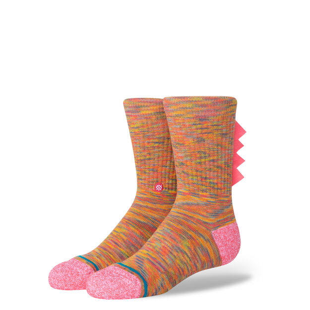 OEM professionally customized latest dinosaur socks of the day