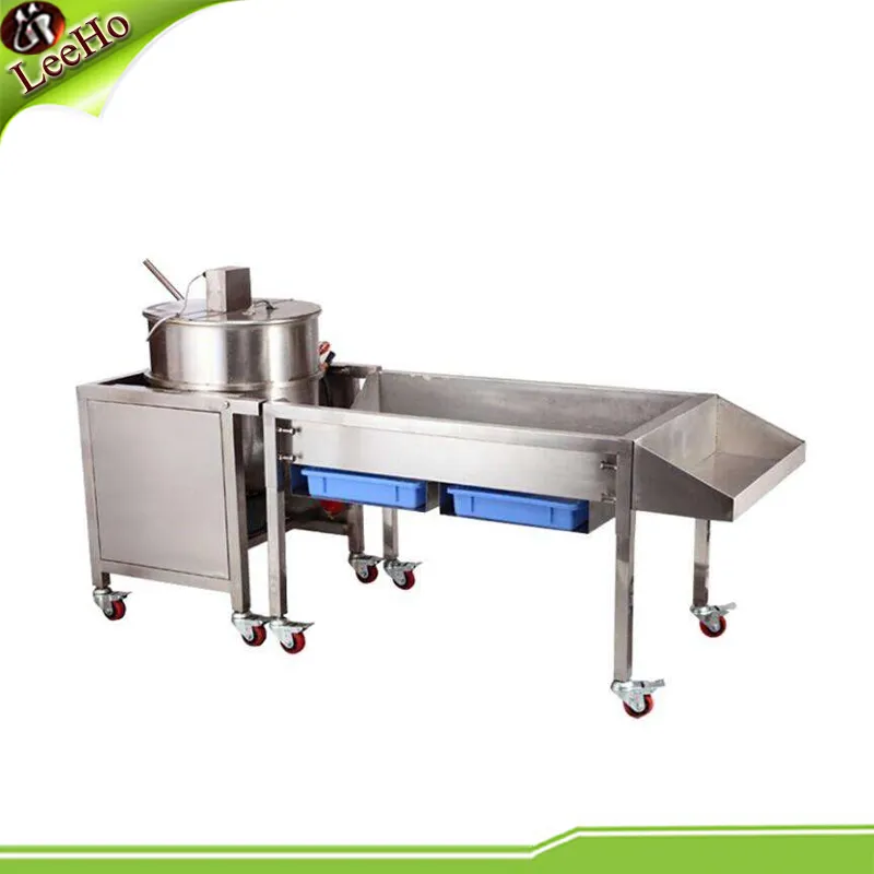 industrial hot air popcorn making machine . ball shape popcorn maker