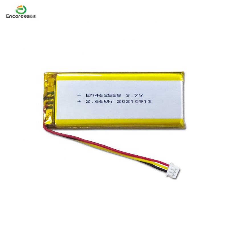 462558 3,7 v 720 мА/ч, 2.66wh li-ion аккумулятор Lipo батареи: литий-полимерный аккумулятор