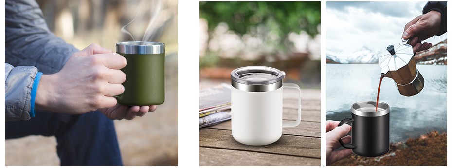 Hot Eco-friendly Custom Logo Design Thermo Stainless Steel Vacuum Insulated Mug