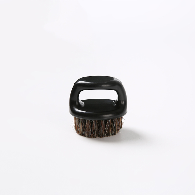 Mini Cute Bristles Hair Men's Shaving Brush Beard Brush Handmade with Ring Handle