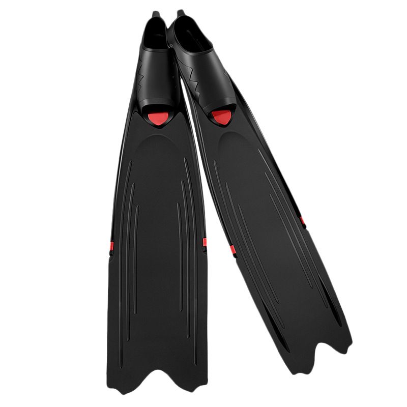 Carbon Fiber Snorkeling Adjustable Tightness Free Diving Fins Strap Colorful Free Composite Jet Fins For Diving