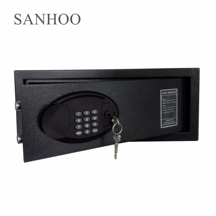 Скрытый недорогой пожарный цифровой замок SANHOO из сверхпрочной стали для безопасности гостиничных номеров