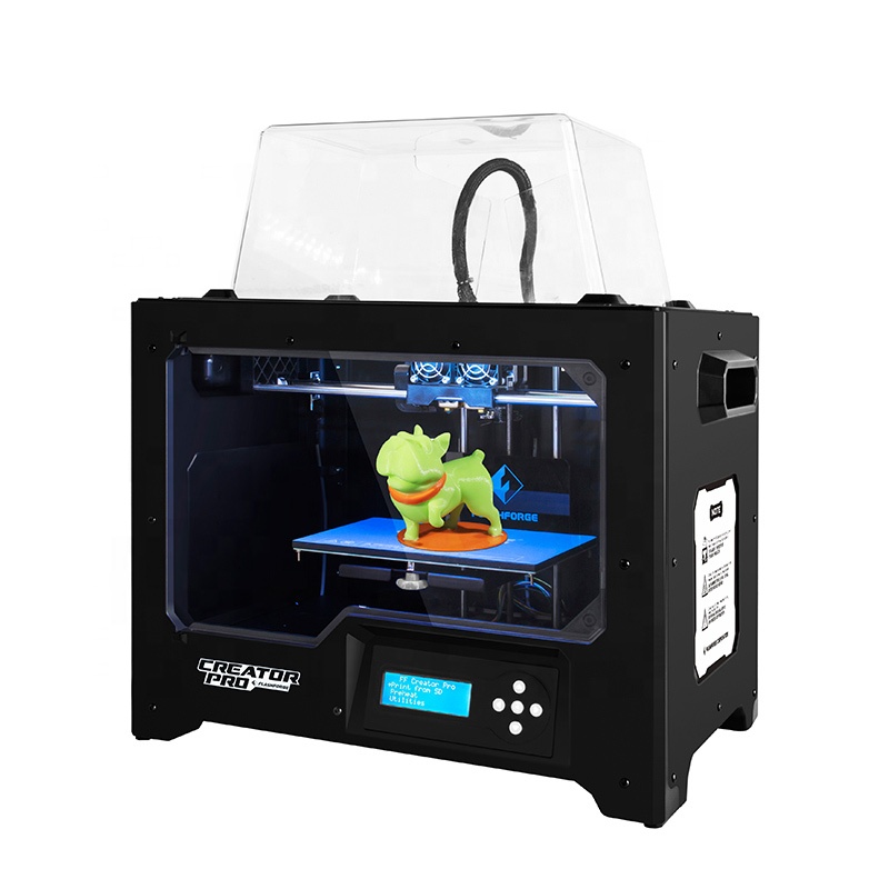 3D принтер Flashforge Creator Pro с двойным Экструдером, 3d цифровые печатные машины, пла-нить