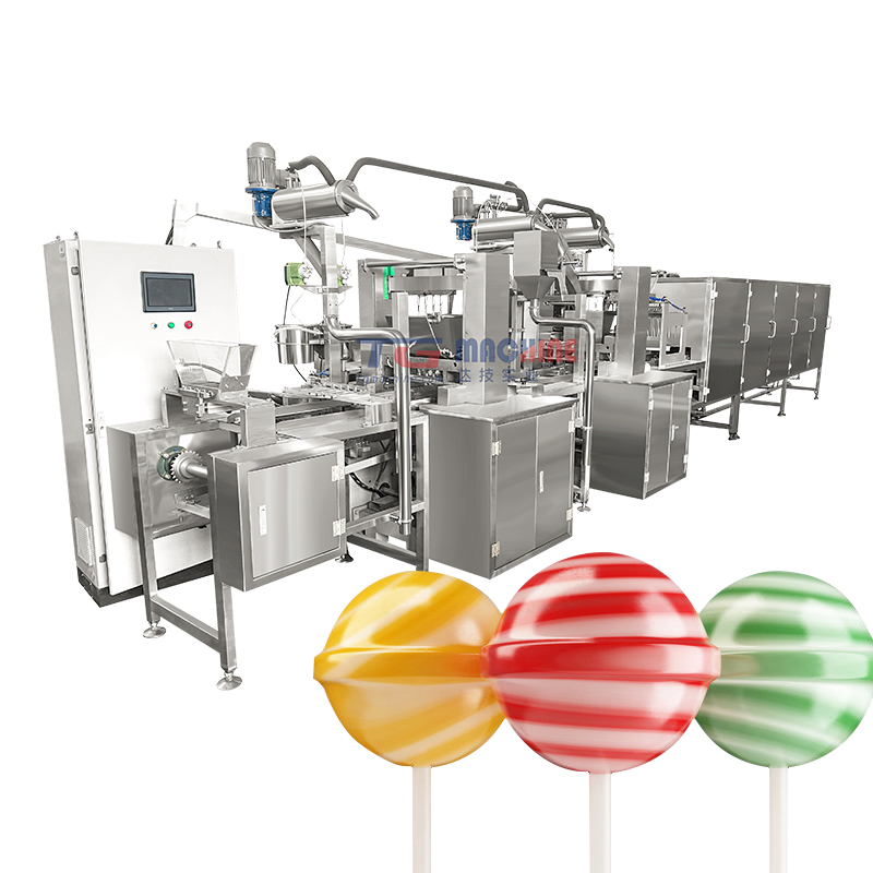 Save raw materials candy machine lollipop manufacturers