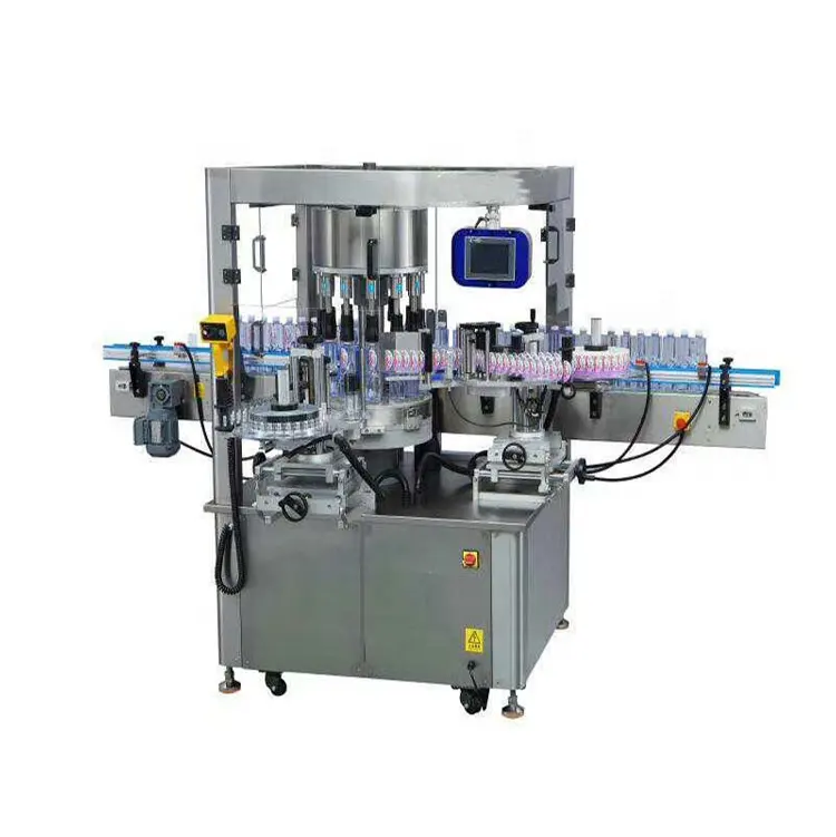 Hot Selling Adhesive Labeling Machines 5 Gallon Round Bottle Semiautomatic Stick Labeler With Low Price
