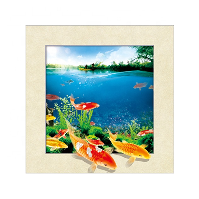 Мультфильм лягушка 40 см * 40 см 5D lenticular фотографии