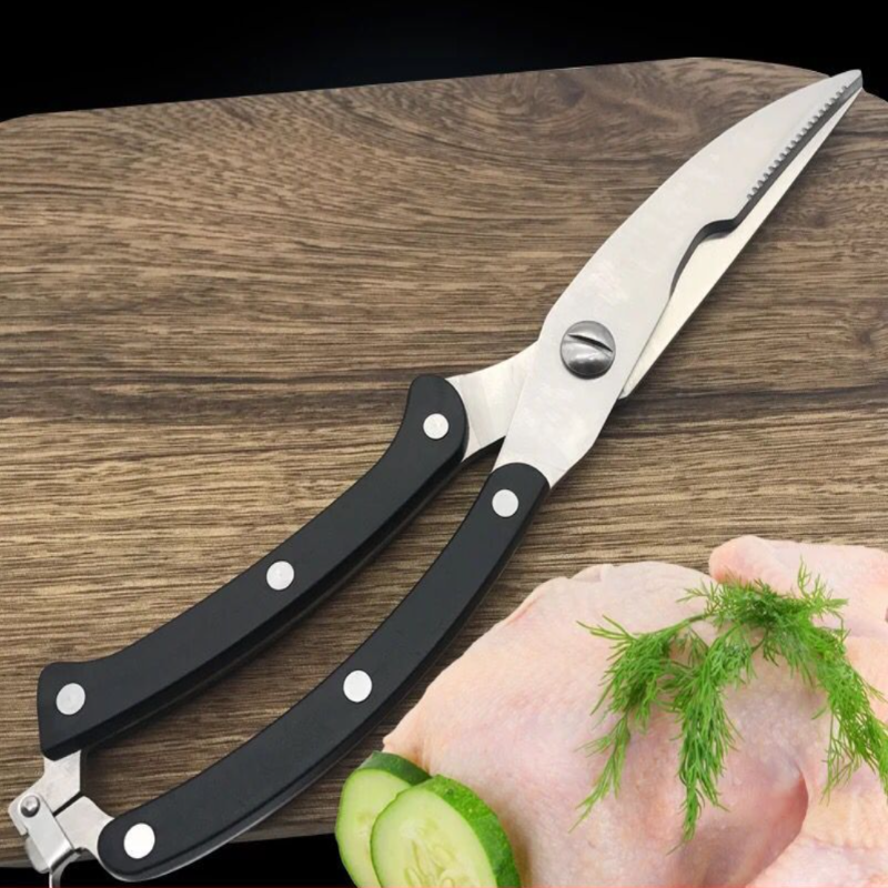 New Product Ideas 2021 Kitchen Tool Stainless Steel Chicken Bone Scissors Strong Bone Cut Fish Bone