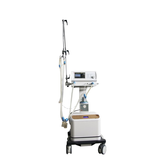 Hospital Breathing Machine ICU Medical Ventilator Breathing Apparatus with Air Compressor