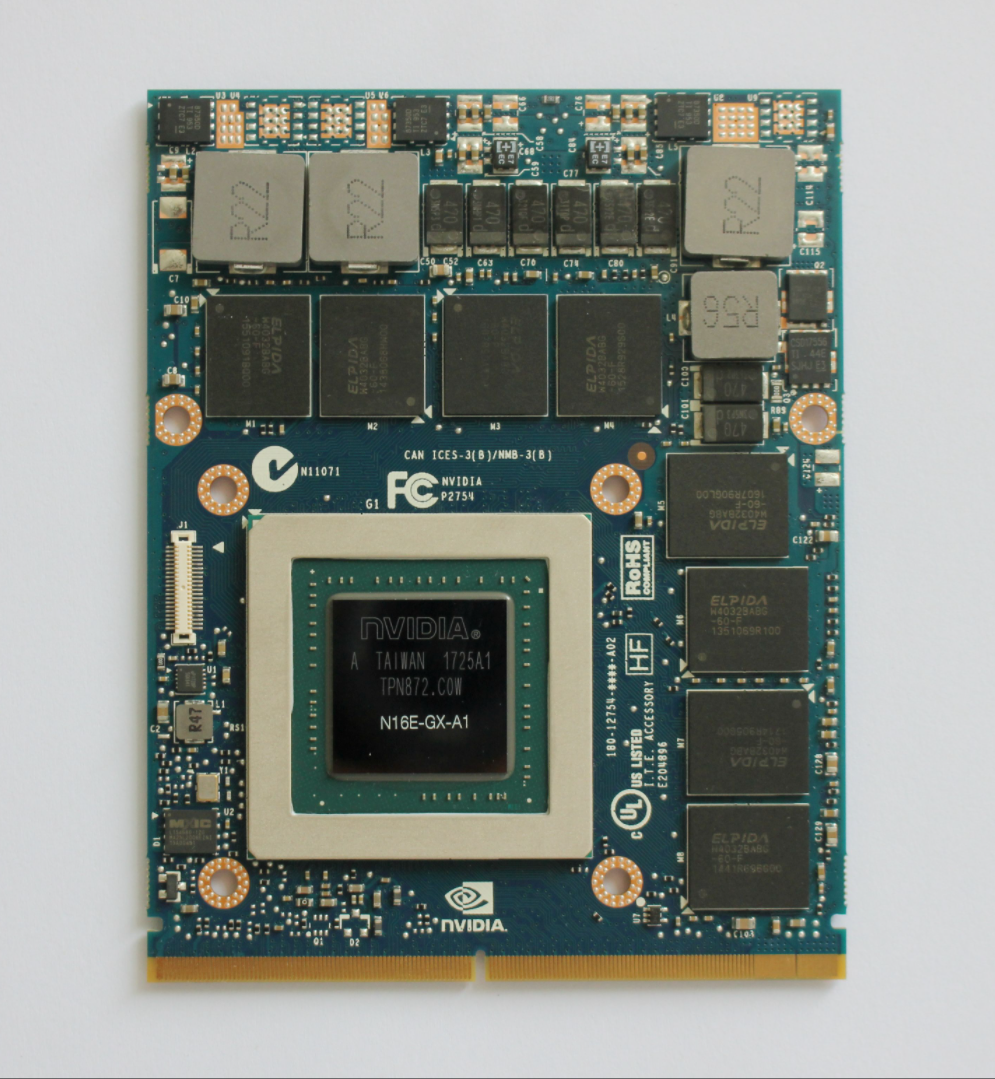 GTX980M 8 ГБ для графической карты Dell Precision M6700