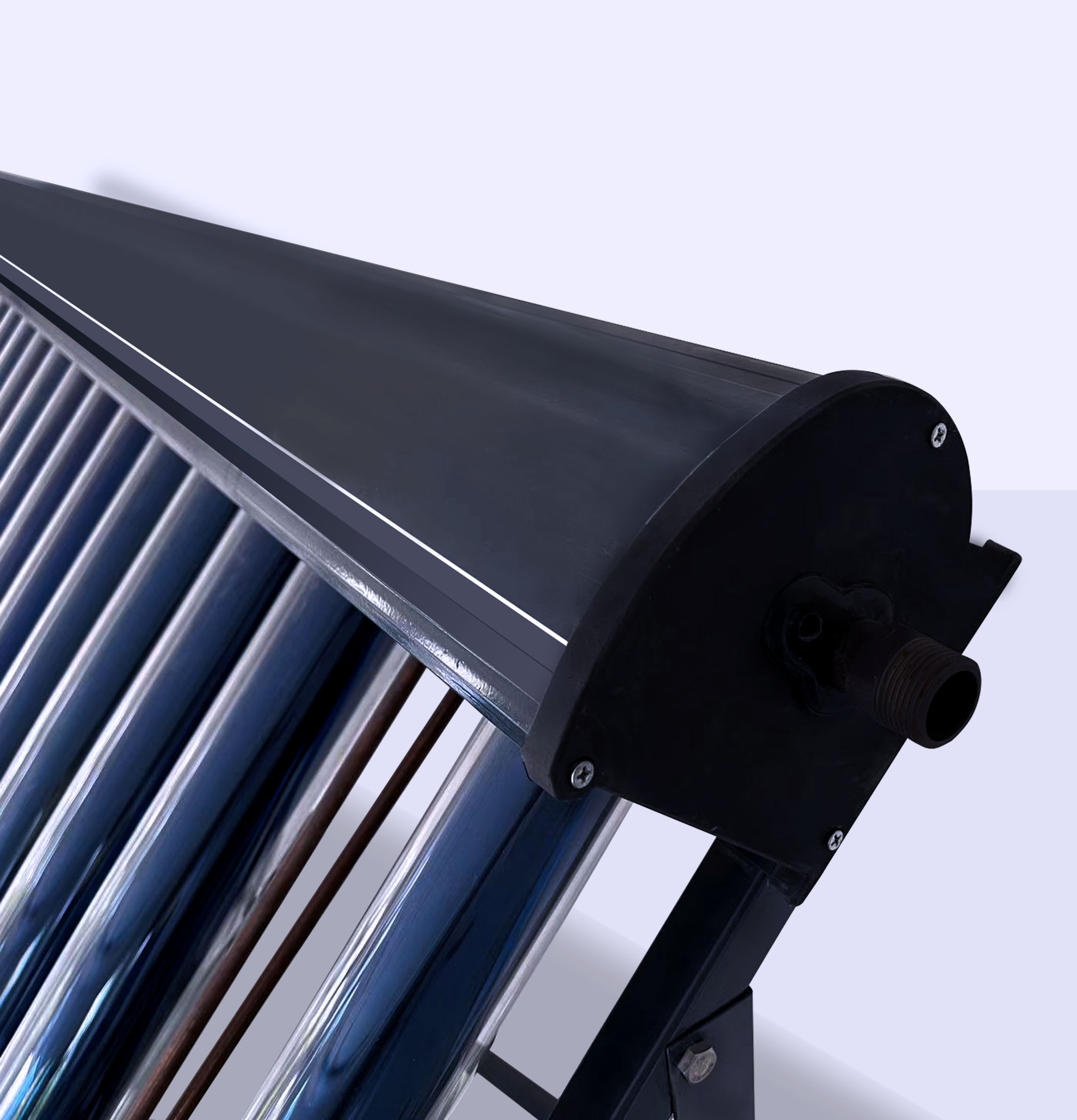 u-pipe solar collector