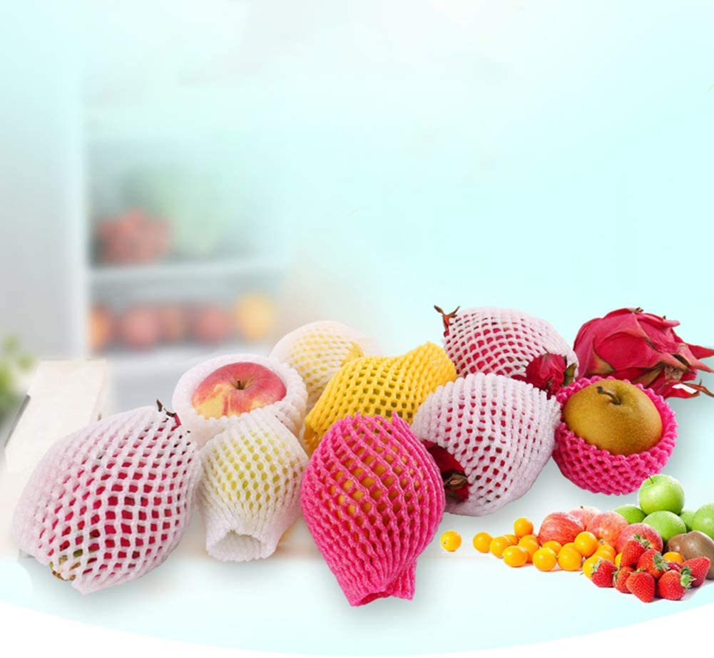 High Quality Food Grade Colorful PE Package Material For Packing Fruit Vegetable Flowers Bottle PE Foam Net