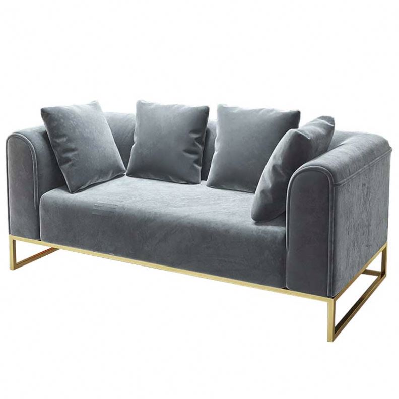 Customizable Nordic Fabric Sofa Coffee Table Combination Offices Beauty Salon Living Room Furniture Sofas Coffee Table Suit
