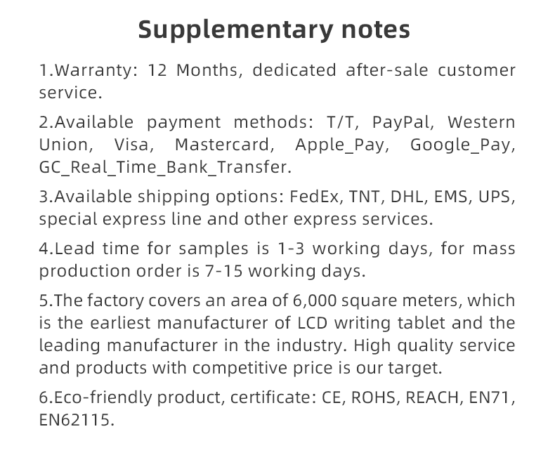 Howshow Gift For Kids 8.5 Inch Lock Magic Kids Lcd Multicolor Plastic Writing Board