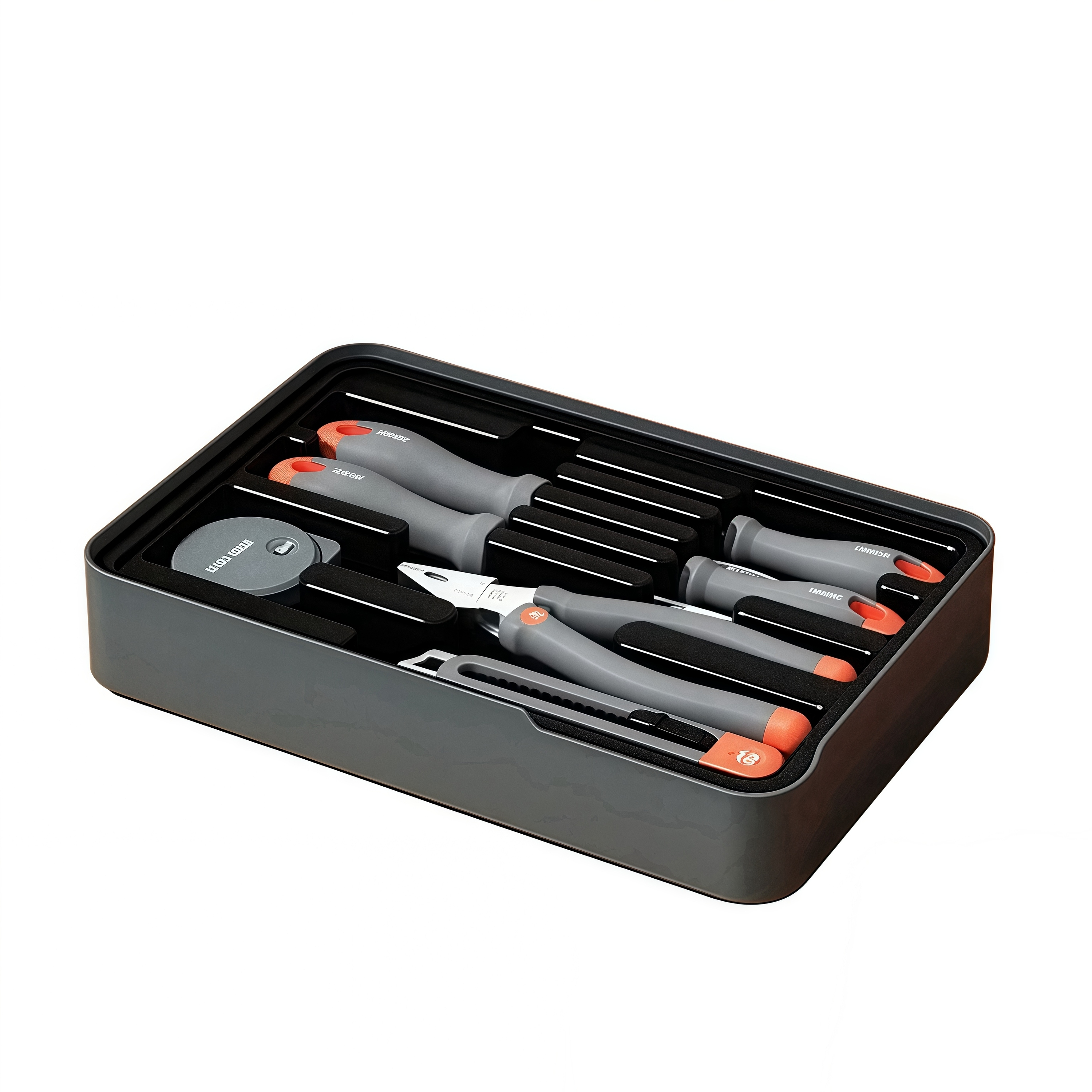 Home Series Layered Tool Set - Complete Essential Tool Kit for Home Repairs Essential DIY Repair Tools for Household Use