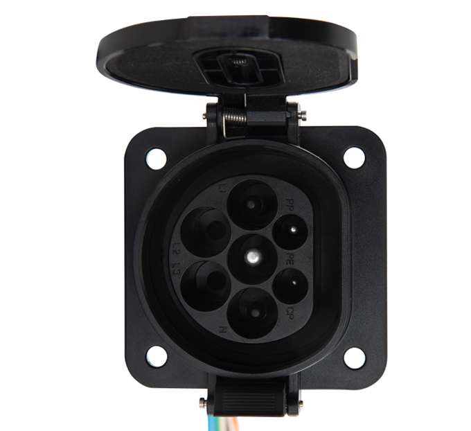 European Standard Ev Charger Uk Type 2 Socket Connector Ev Charger