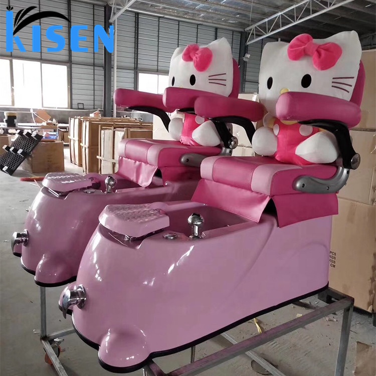 Салон Спа дети массаж ног детей hello kitty педикюрный стул