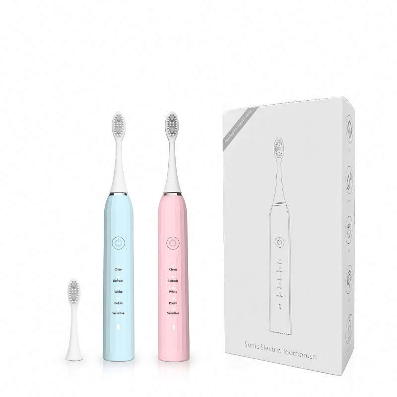 Smart Soft Tooth Whitening Electronic Toothbrush Teeth Whitening OEM High Quality Waterproof Electric Toothbrush 12h