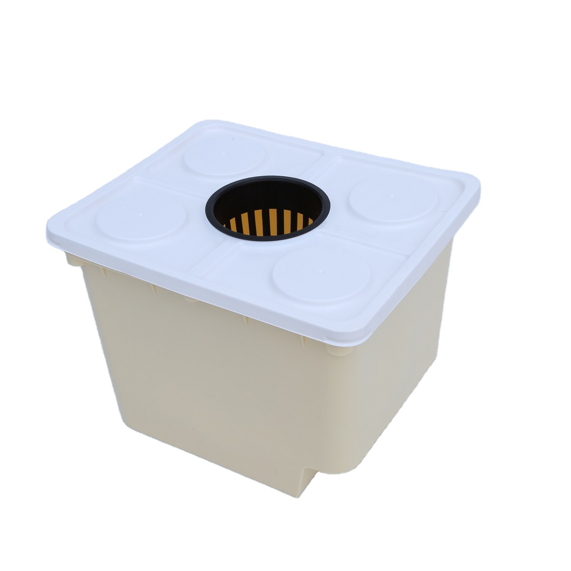 Wholesale dwc hydroponic self watering plant pot tomato hydroponic grow box Dutch bucket system for greenhouse