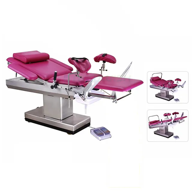 AG-C102B Hospital Medical Gyn Exam Table Electric Gynecology Operating Examination Multi Function Electric Obstetric Table