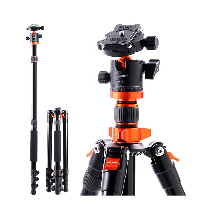 K & F Concept DSLR камера штатив из алюминиевого сплава штатив монопод для камеры