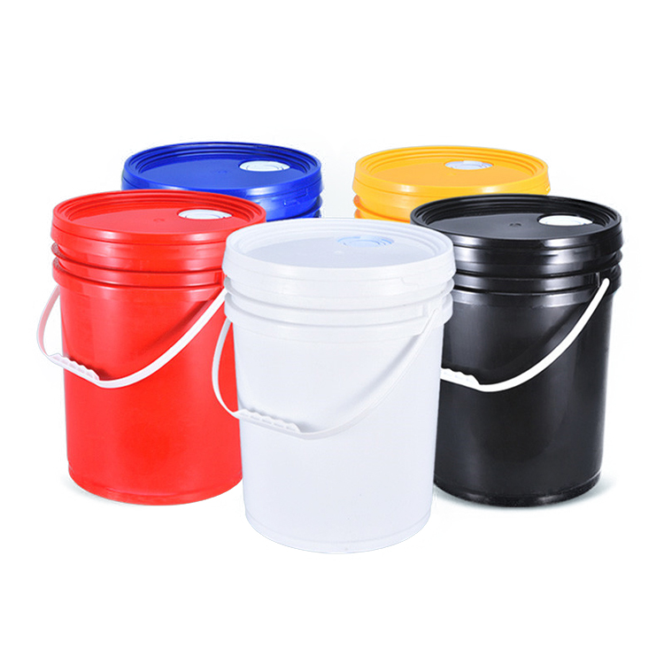Китай производитель 5L 10L 15L 20L 23L 25L 35L цвет печатной краски Ведро с крышкой