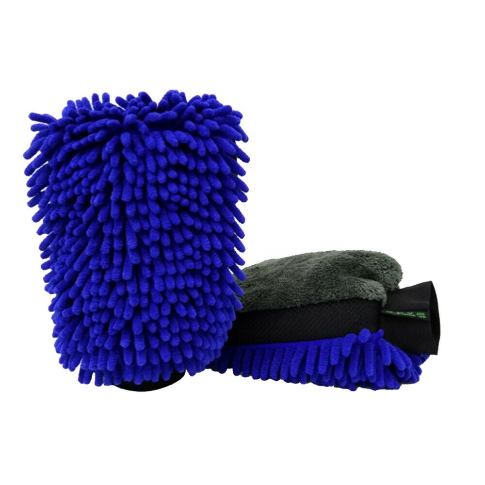 Микрофибра guante de lavodo chenille waschhands chuh авто перчатки для мойки автомобиля