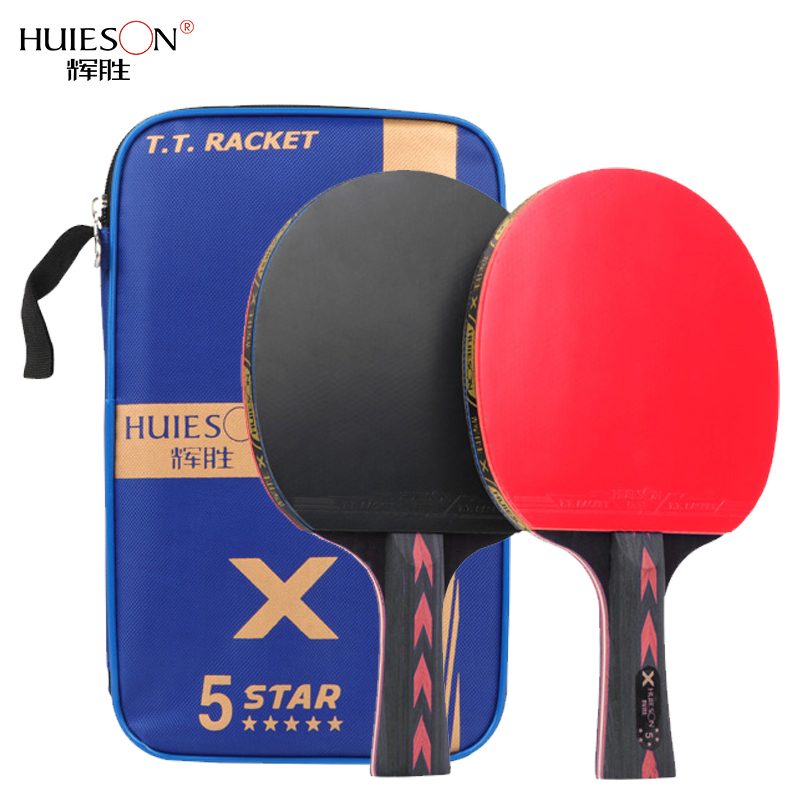 HUIESON OEM с логотипом заказное профессиональное лезвие 5 звезд Ping Pong Ste весло ракетка для настольного тенниса