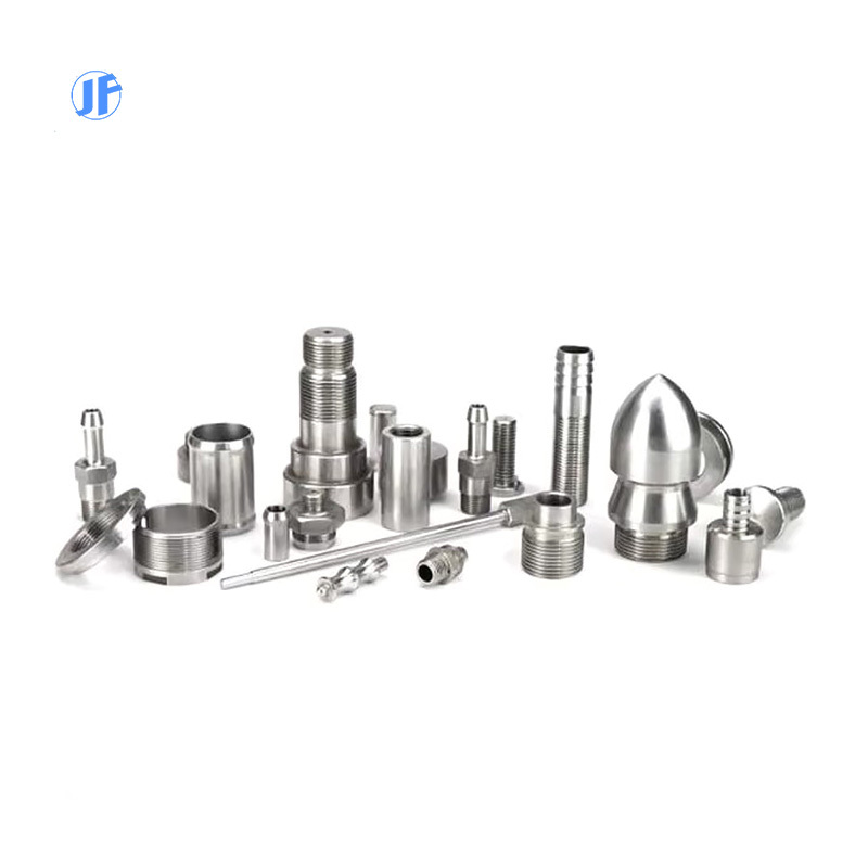High Precision CNC Machining of Titanium and Stainless Steel Parts for Industrial Equipment for Engineering Drilling Broaching