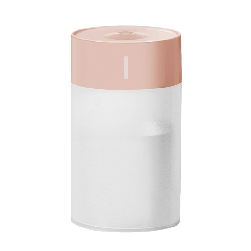 Diffuser humidifier household USB Of Hot Sale For Home Office atmosphere lamp desktop Wireless Car Humidifier With Rainbow Light