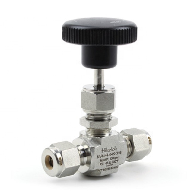 Hikelok 5000psi кислый газовый сервисный инструмент Шестигранный корпус из нержавеющей 316 игольчатый клапан