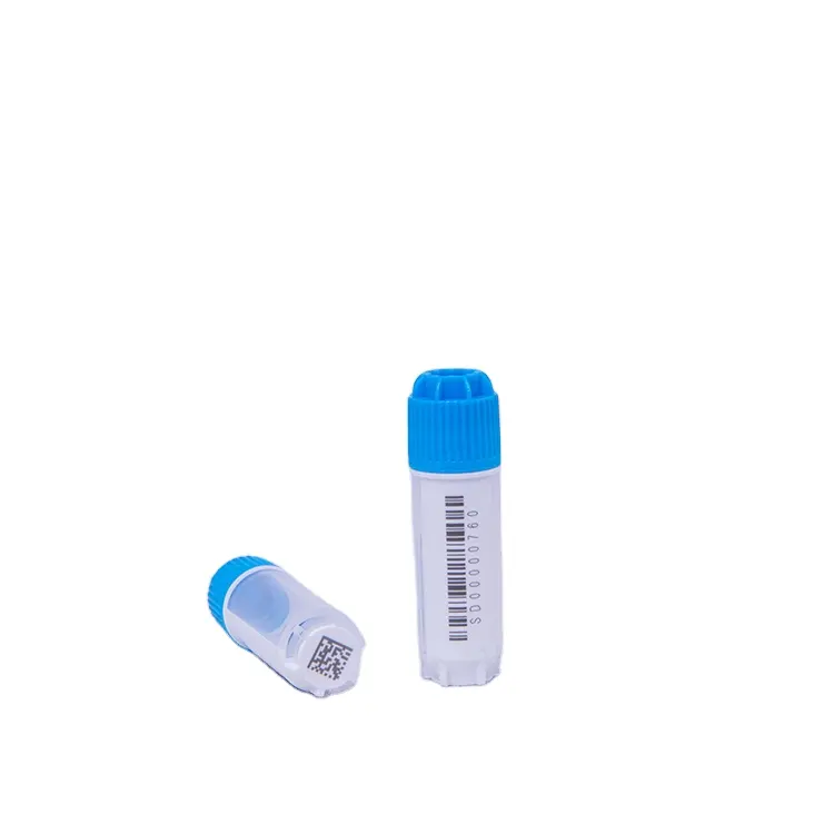 Sorfa cryovial tube laboratory plastic test tube medical science sbs 2d cryogenic vial