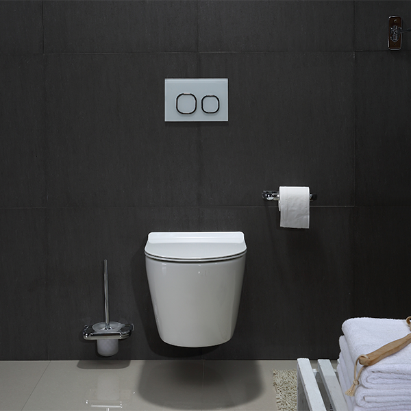 Bathroom Rimless Soft Close Wc Toilet Set Toilet hang Toilet