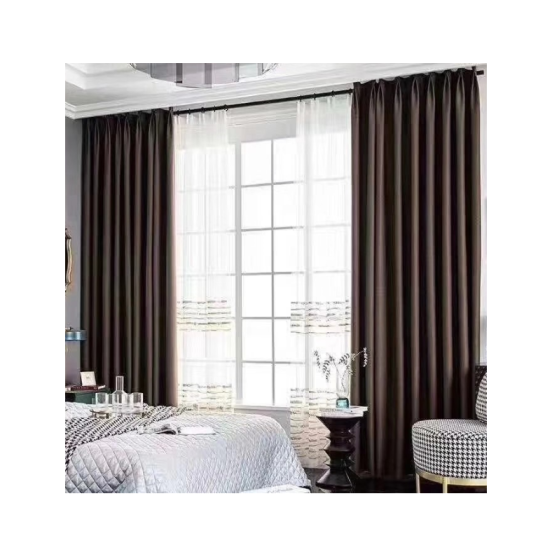 high luxury free sample house curtain ready made curtain blackout curtain
